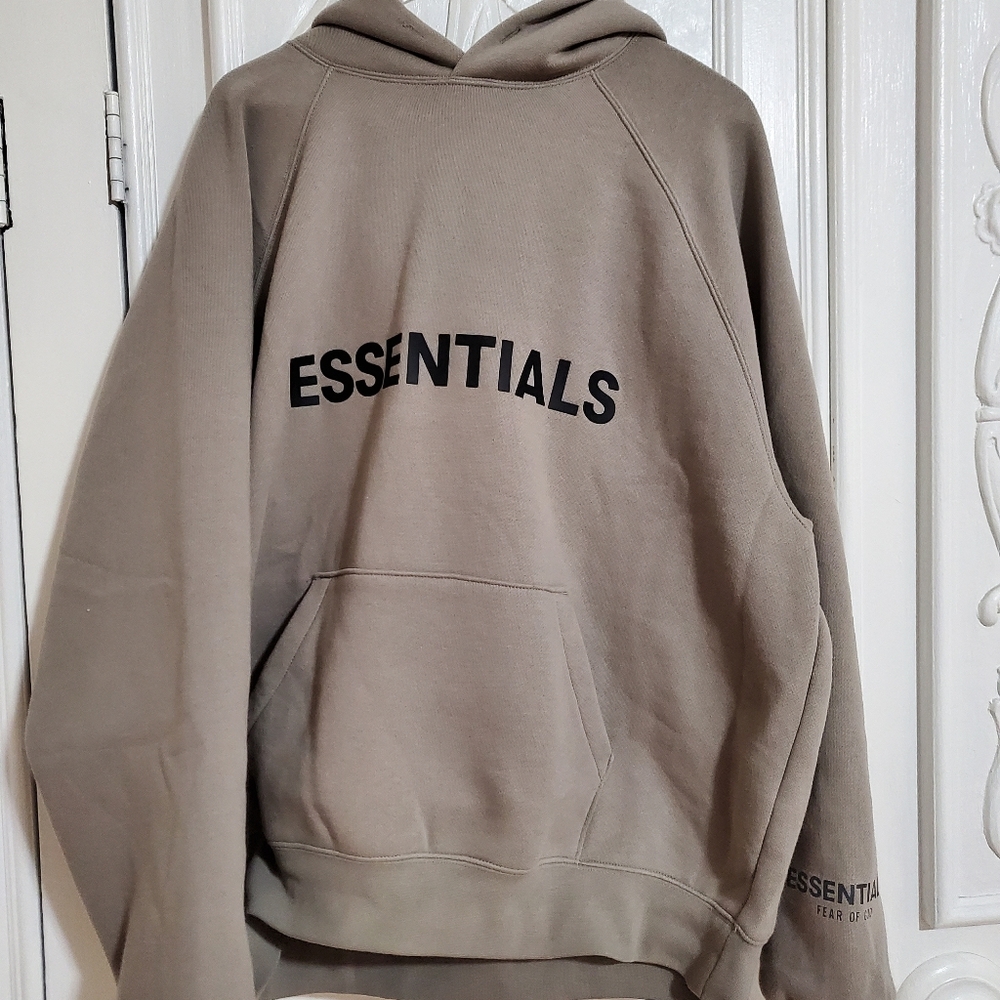 FEAR OF GOD ESSENTIALS 3D Silicon Applique Pullove